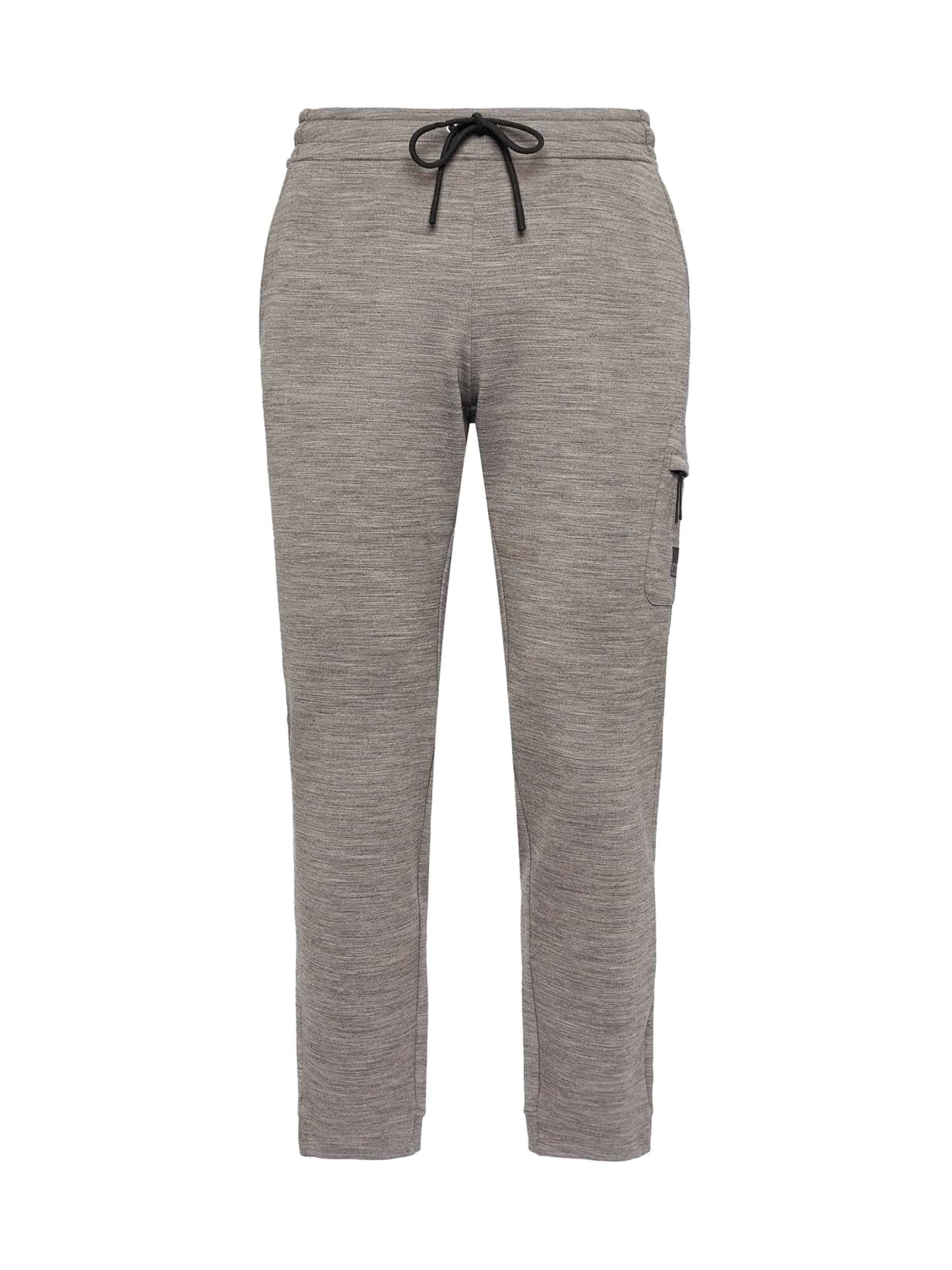 Coupe slim Pantalon Boggi Milano en gris : devant