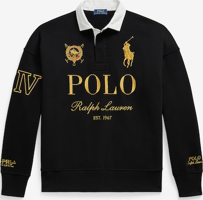 S dydžio Megztinis be užsegimo iš Polo Ralph Lauren, spalva – tamsiai geltona / juoda / balta, Prekių apžvalga