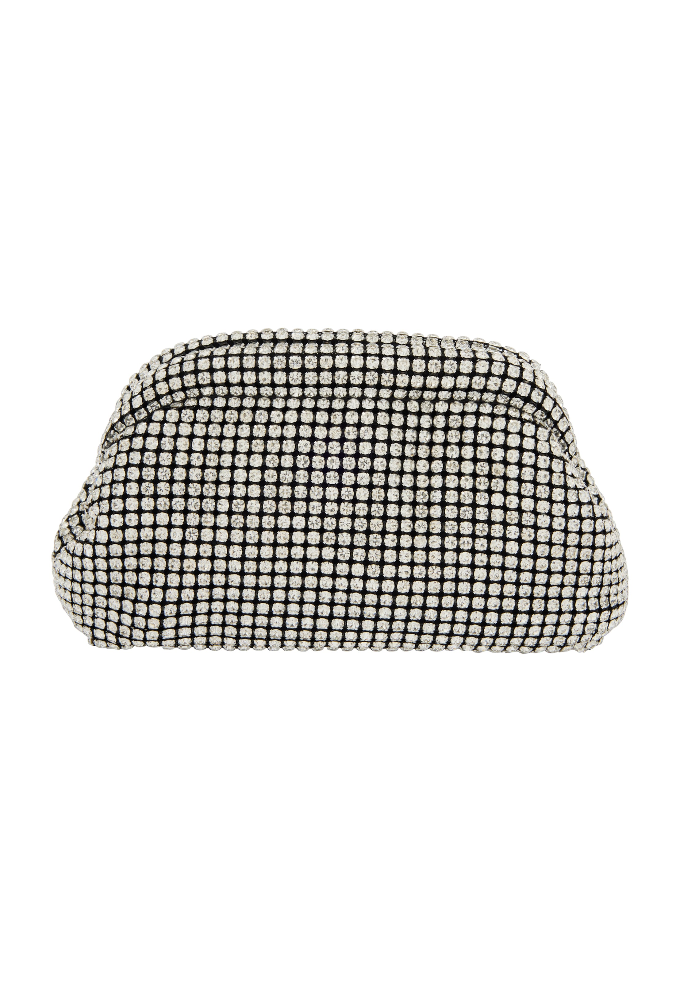 sudrabs myMo at night "Clutch" stila somiņa: no priekšpuses