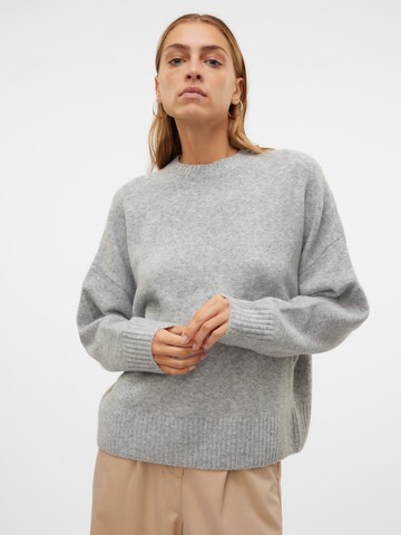 VERO MODA Pullover 'VMBoom' in Grau: Vorderseite