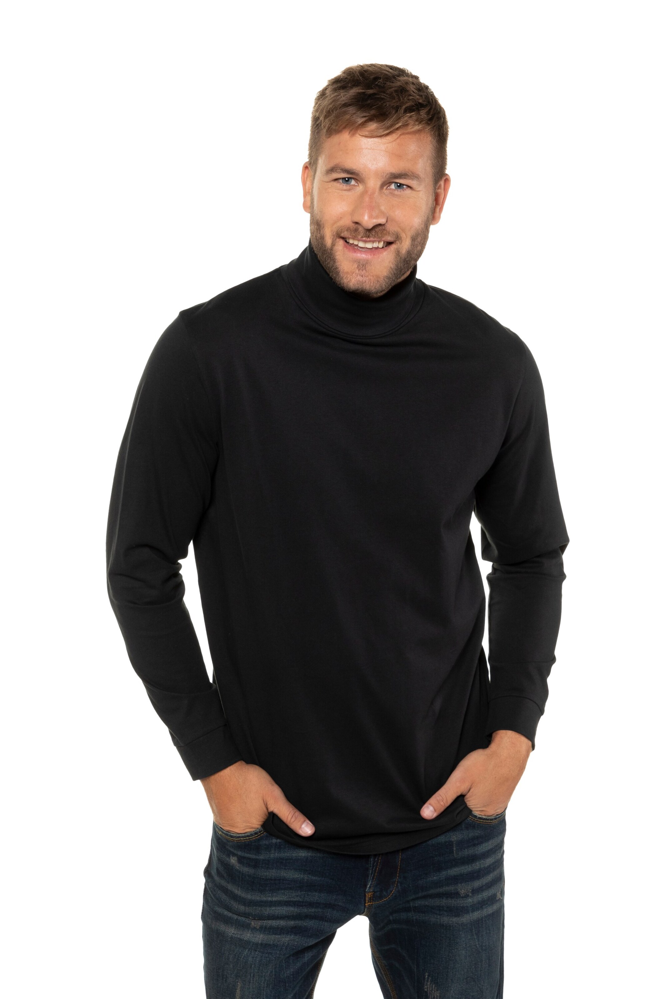 JP1880 Shirt in Black: front