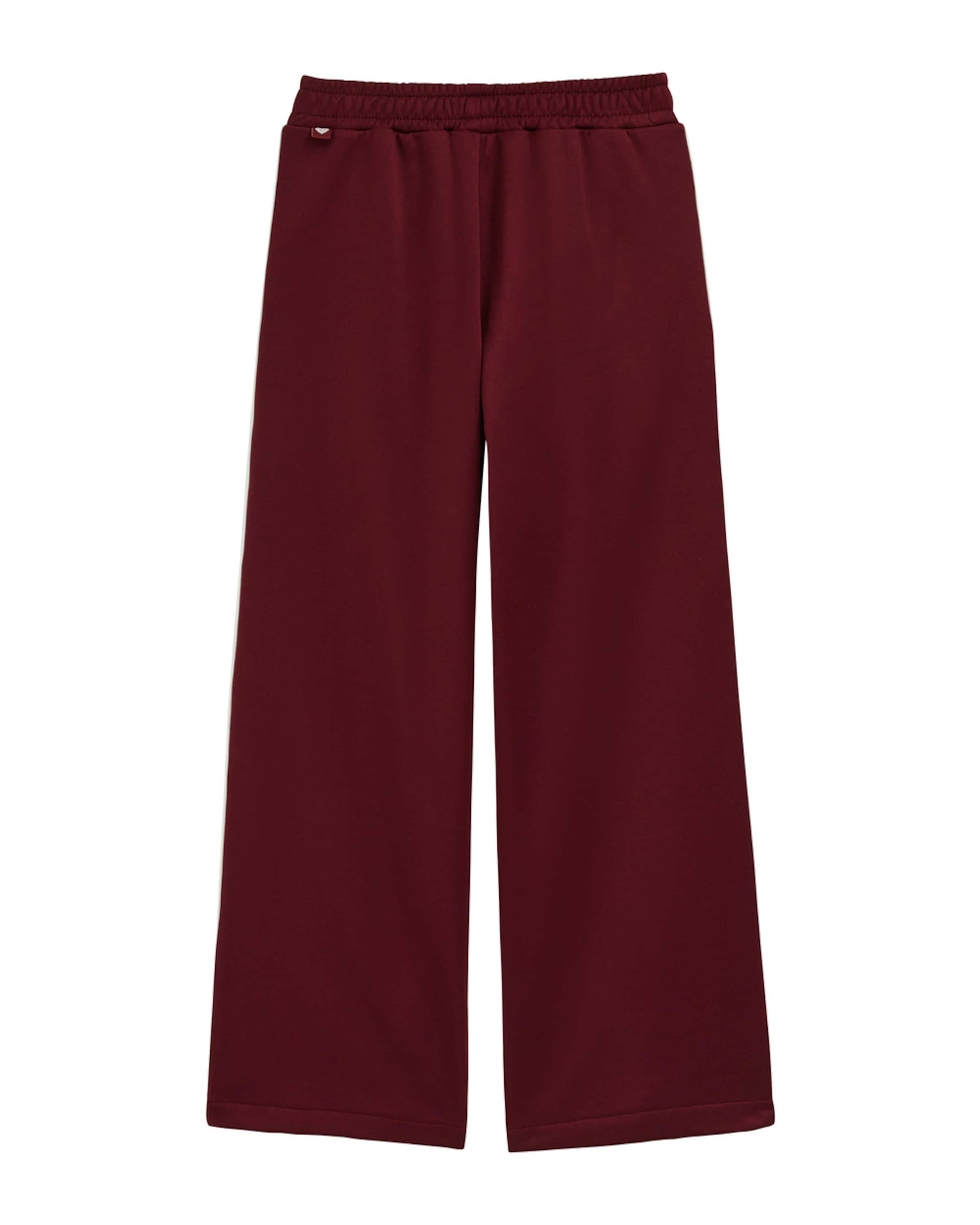 Wide leg Pantaloni di WE Fashion in rosso