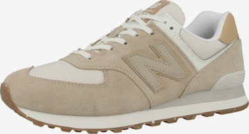 new balanceNiske cipele '574' - bež boja: prednji dio