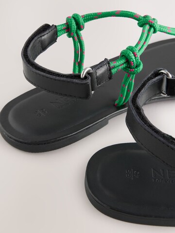 Next Japonki 'Forever Comfort' w kolorze zielony