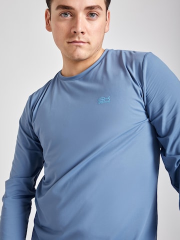 SPORTKIND Funktionsshirt 'Crew Neck Long Sleeve Shirt'‌‌‌‌‌‌‌‌‌‌ in Grau