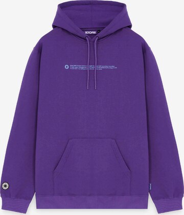 Octopus Sweatshirt in Purple: front