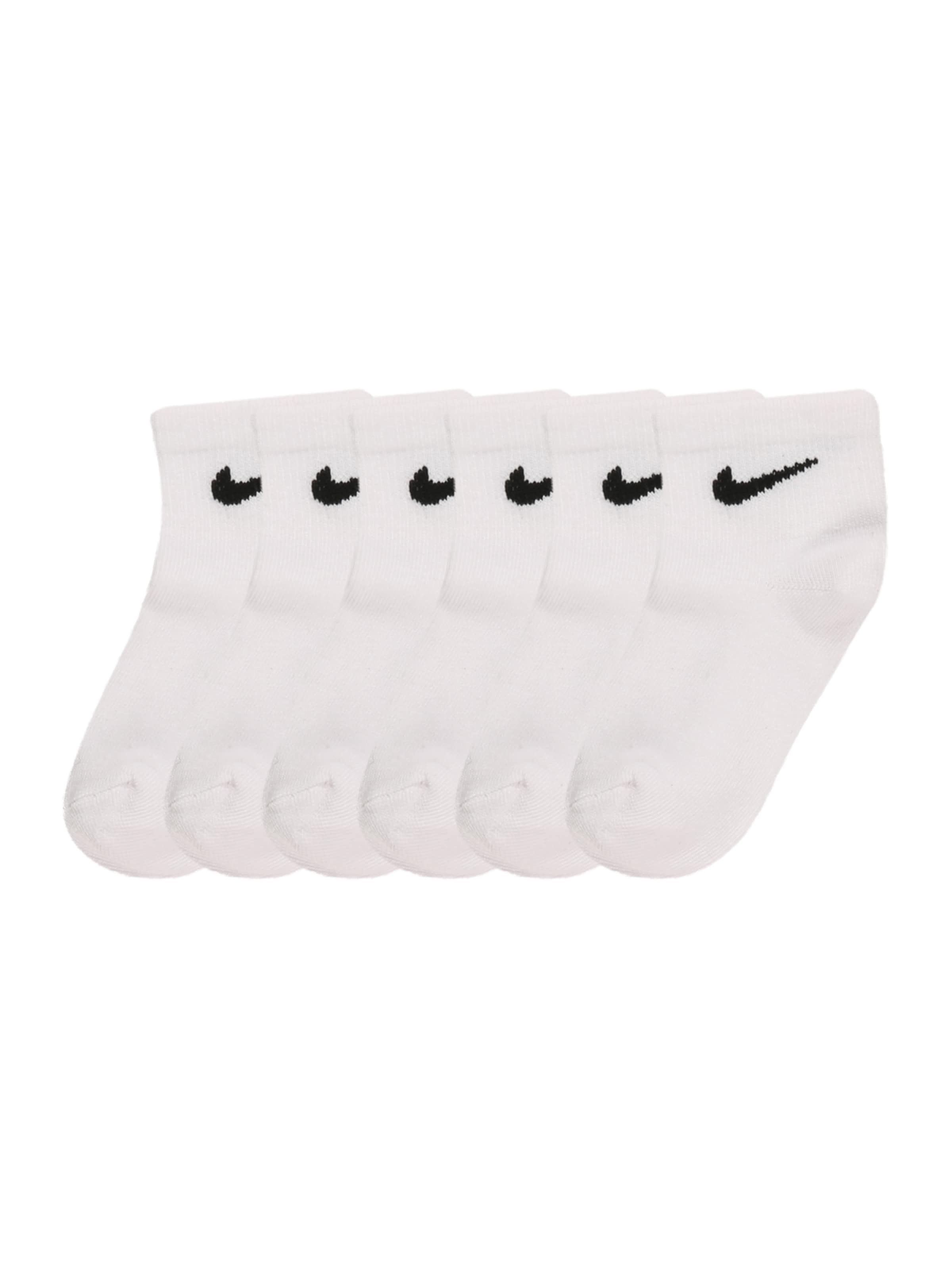 Chaussettes de sport NIKE en blanc : devant