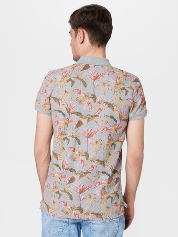 BLEND Poloshirt in Grau