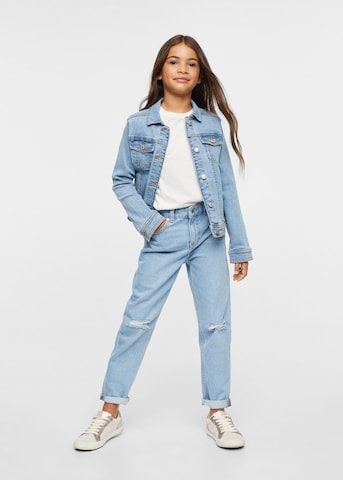 MANGO KIDS Regular Jeans 'Mommy' in Blue