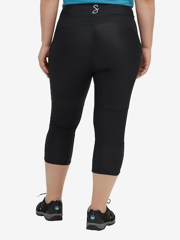 SHEEGO Skinny Workout Pants in Black