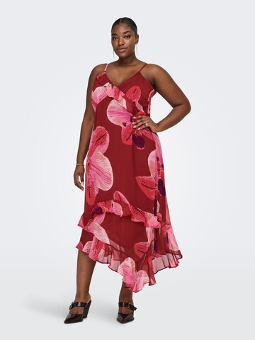 Abito 'CARAsta' di ONLY Carmakoma in rosso