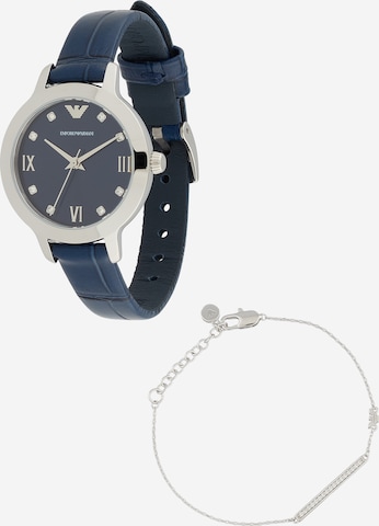 Emporio Armani Analoginen kello värissä hopea: etupuoli