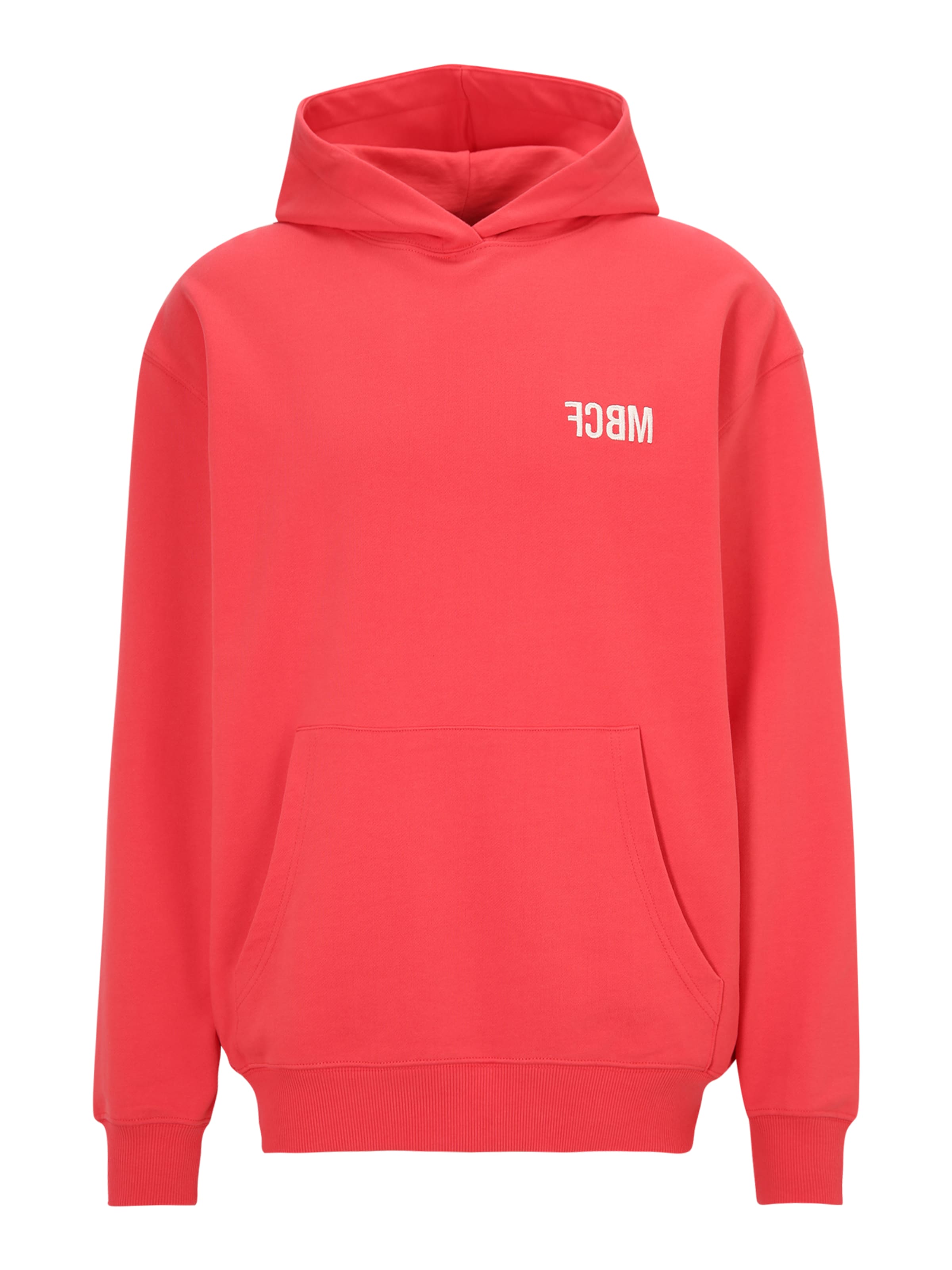 Sweat-shirt 'Enes' FCBM en rouge : devant