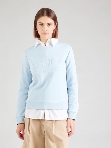 GANT Sweatshirt in Blau: Vorderseite