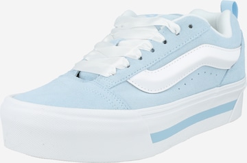 Sneaker bassa 'Knu Stack' di VANS in blu: frontale