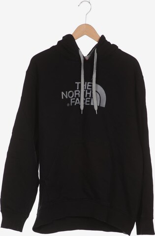 THE NORTH FACE Sweatshirt & Zip-Up Hoodie in XXL in Black: front