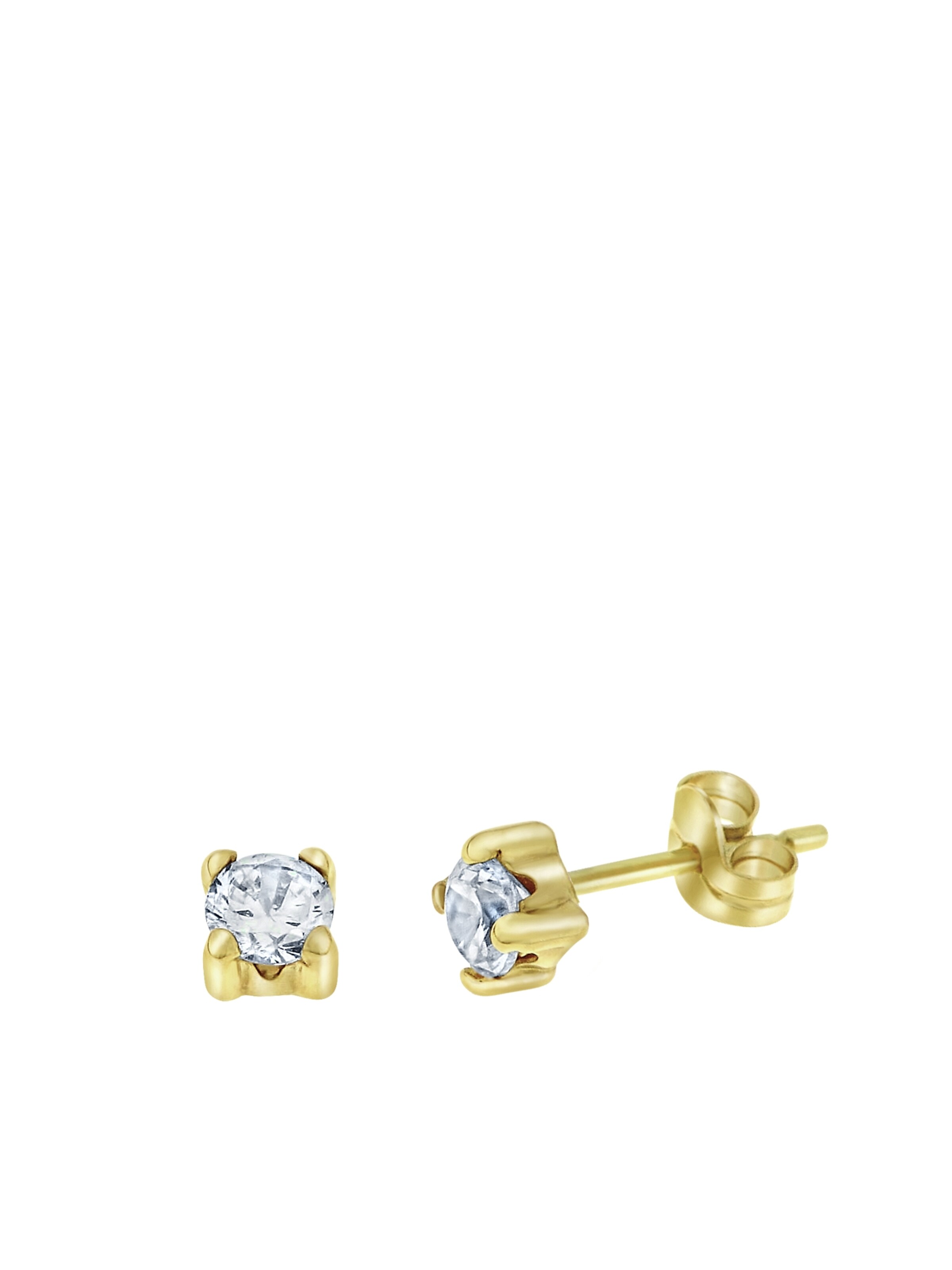 Lucardi Oorbellen in Goud: voorkant