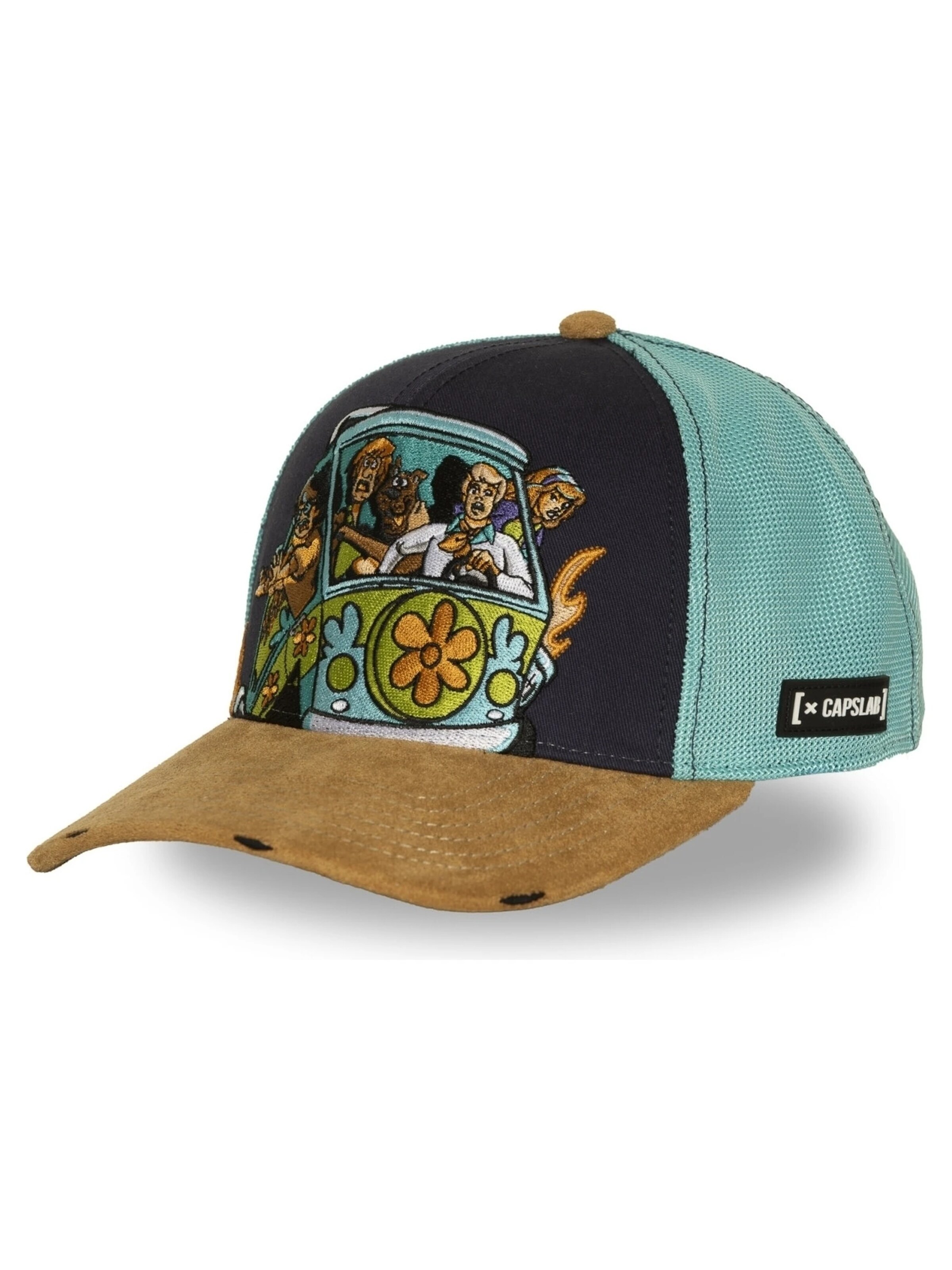 Capslab - Gorra 'Gorra capslab marino mystery van embroidered logo trucker cap' en azul