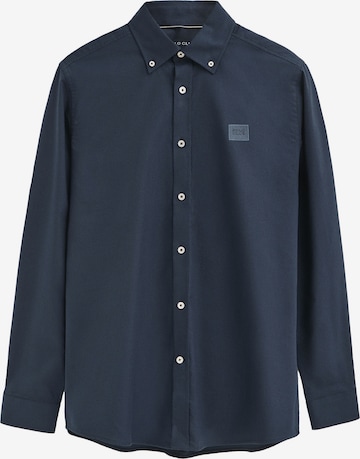 Polo Club Button Up Shirt in Blue: front