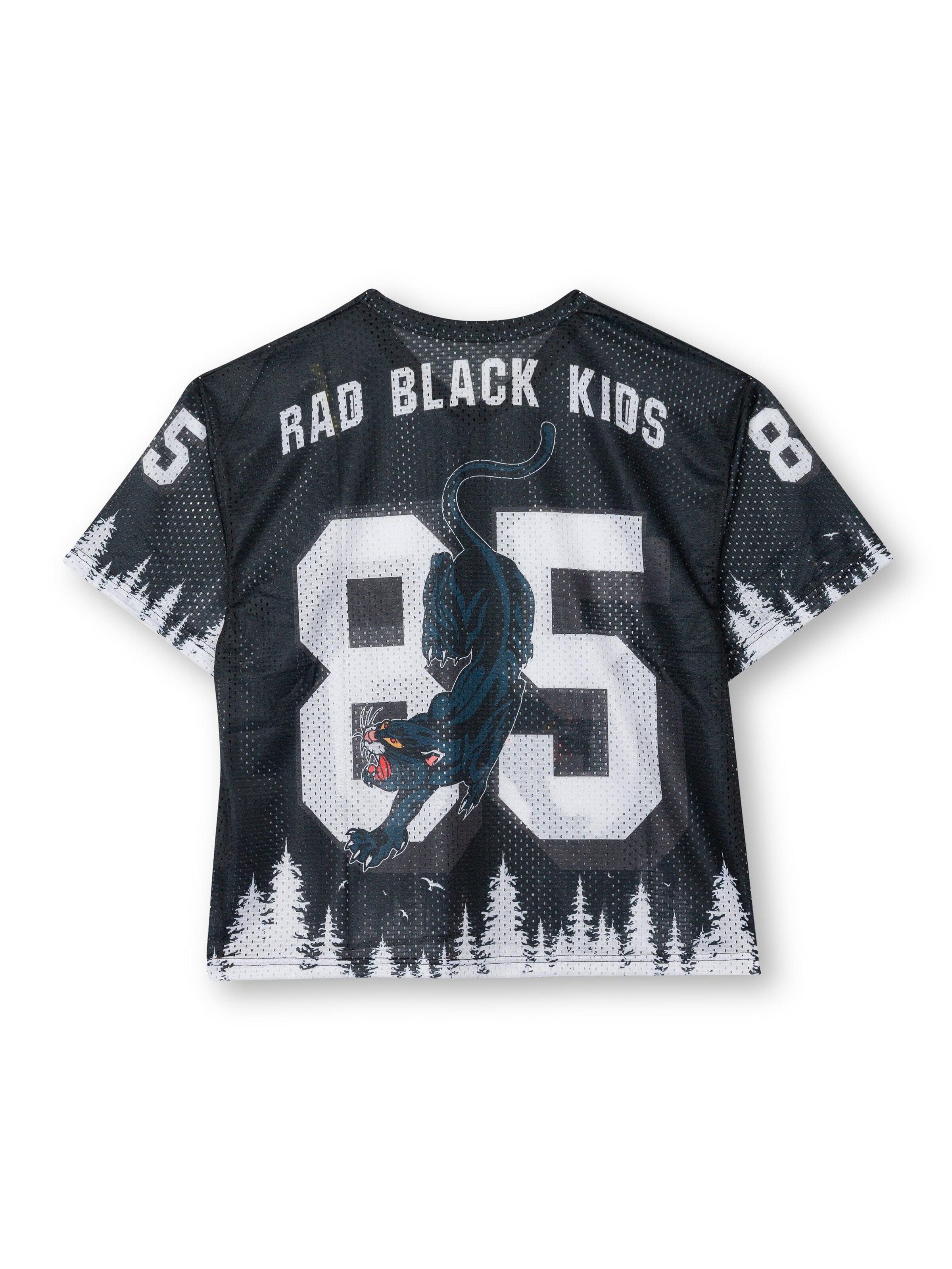 The Rad Black Kids - Camiseta de fútbol 'Anniversary' en negro
