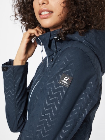 KILLTEC Outdoor Jacket 'KOS' in Blue