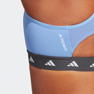 Bustier Soutien-gorge de sport 'Powerreact' ADIDAS PERFORMANCE en bleu