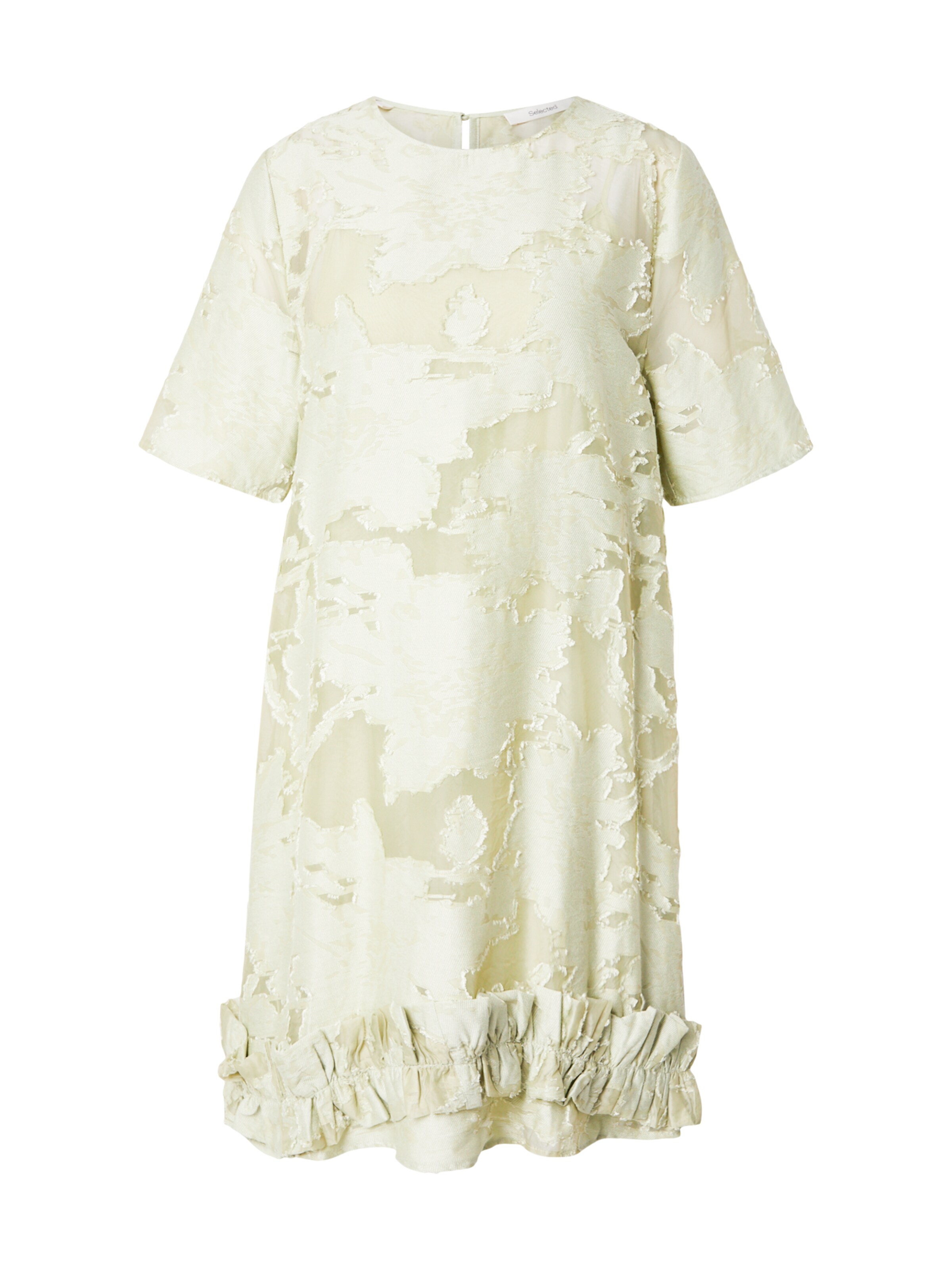 SELECTED - Vestido de gala 'SLFLINA' en verde: frente