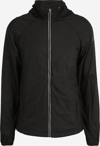 4F Športna jakna 'KUMTR010' | črna barva: sprednja stran