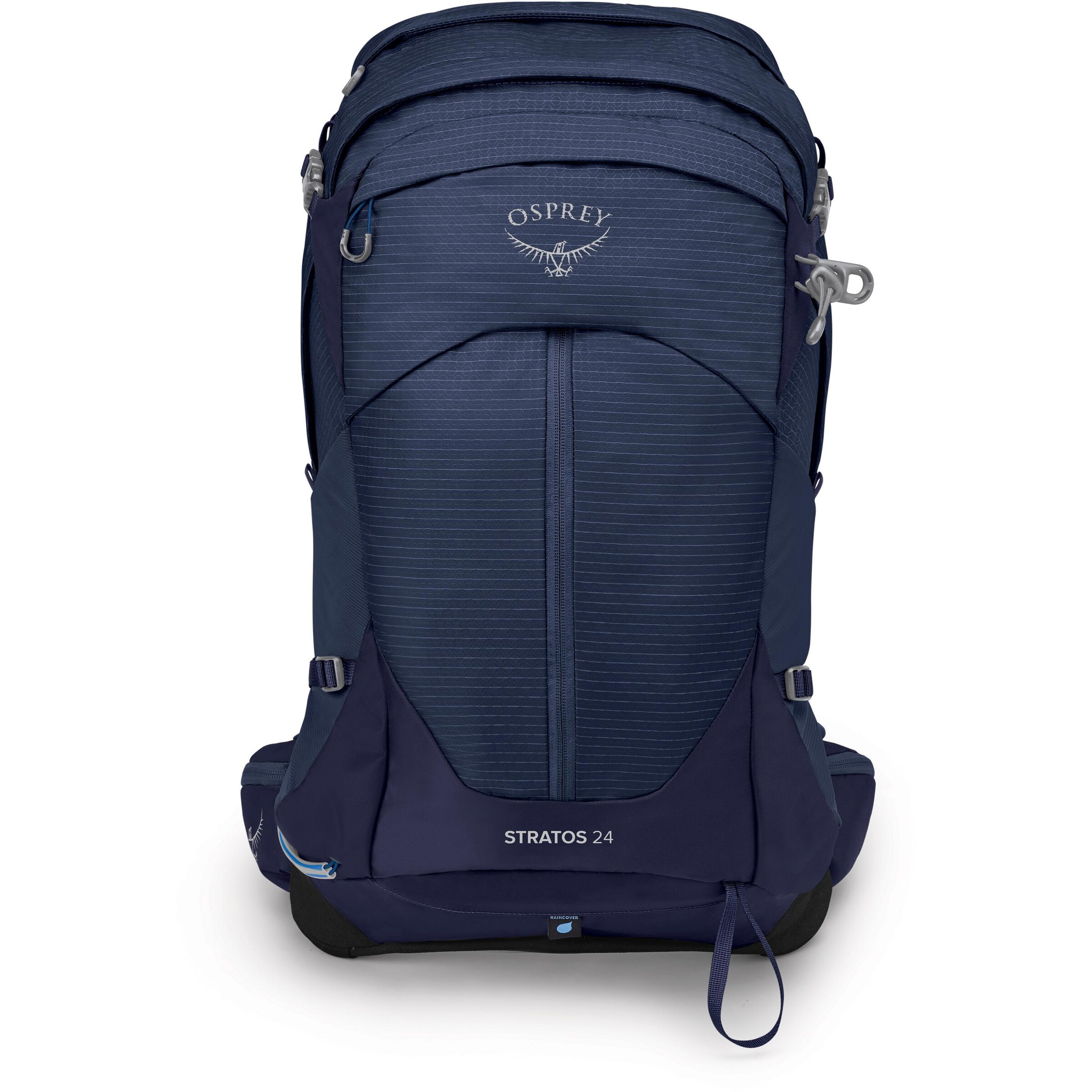 Osprey Wanderrucksack 'Stratos' in Blau: Vorderseite