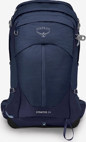 Osprey Wanderrucksack 'Stratos' in Blau: predná strana