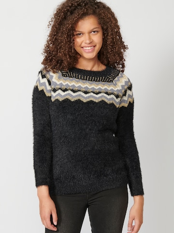 KOROSHI - Pullover em preto