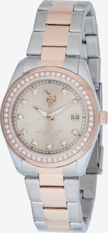 Orologio analogico 'Fancy' di U.S. POLO ASSN. in oro: frontale