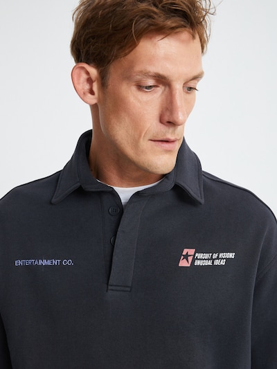Grimelange Sweat-shirt en anthracite, Vue avec produit