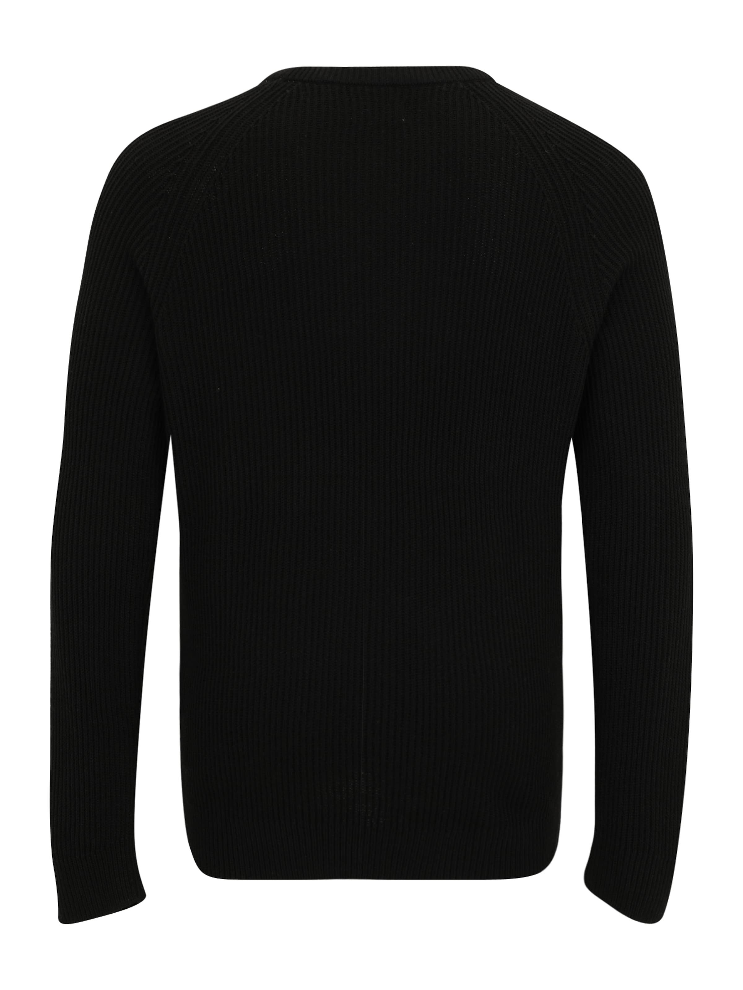 Jack & Jones Plus Sweater in Black