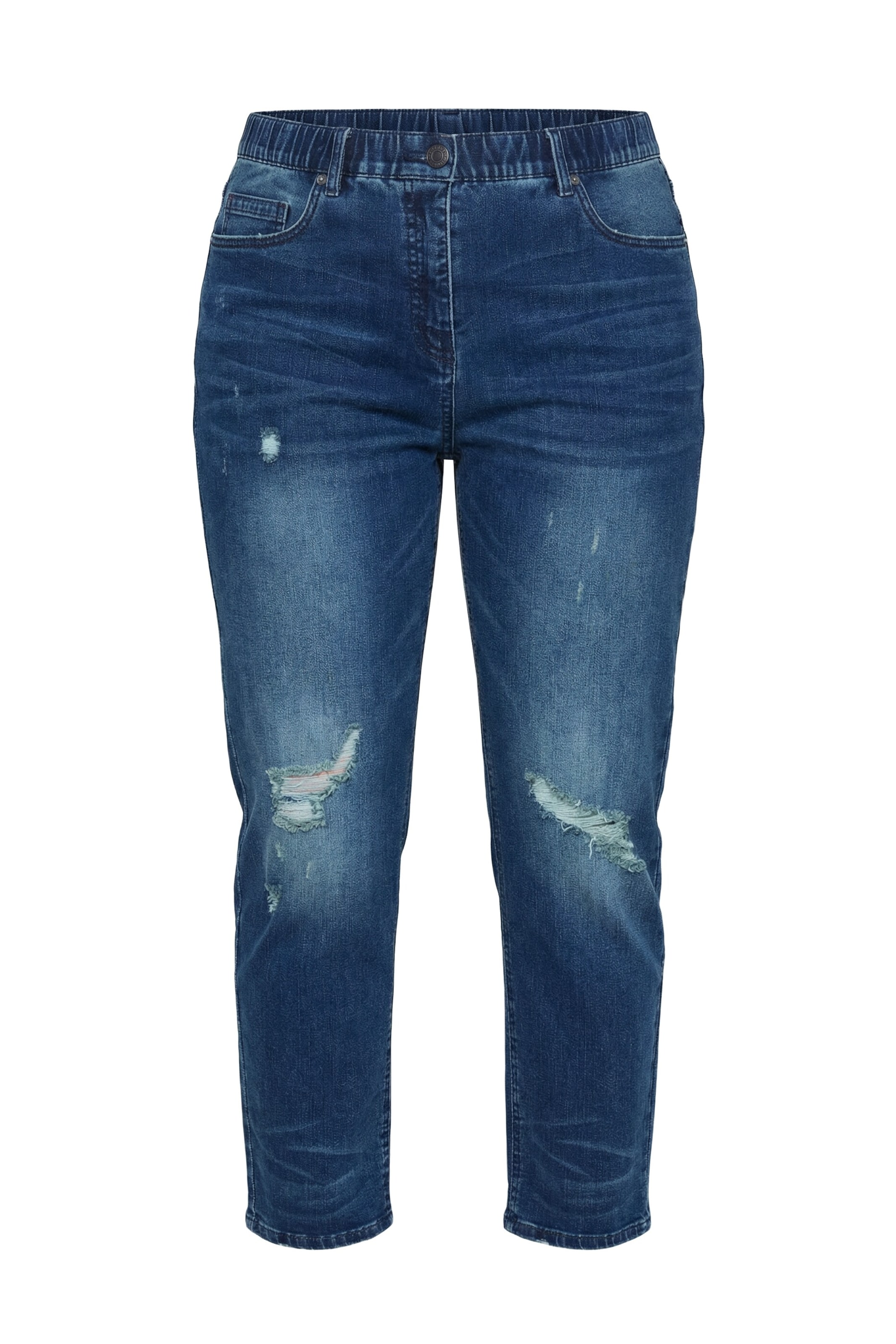 Ulla Popken Jeans in 32-34/Regular in Blue denim, Item view
