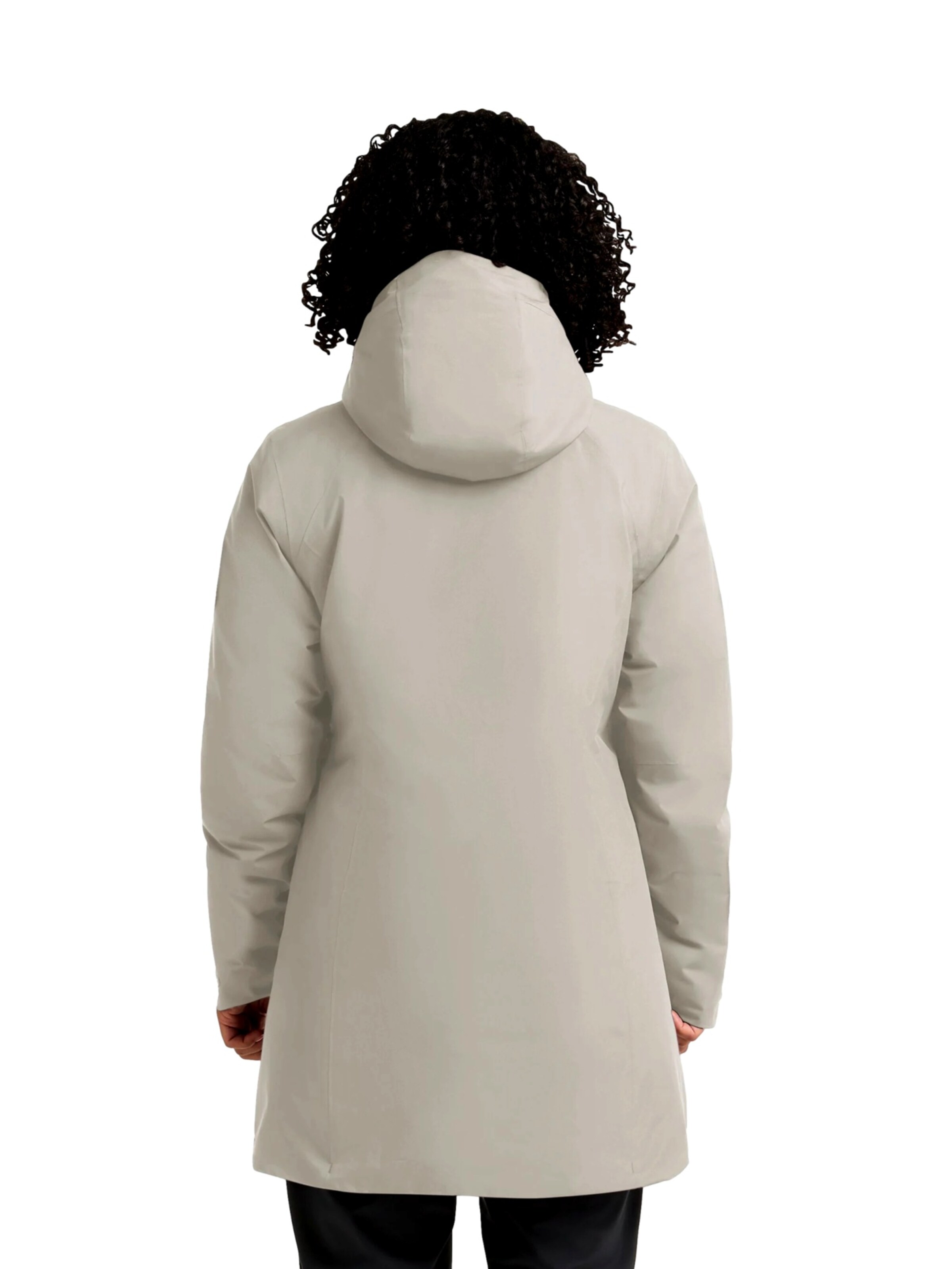 JACK WOLFSKIN Winterjas 'Heidelstein' in Beige