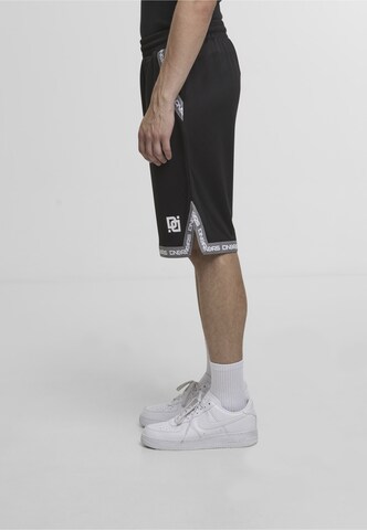 Dangerous DNGRS - Regular Calças 'Dunkin' em preto