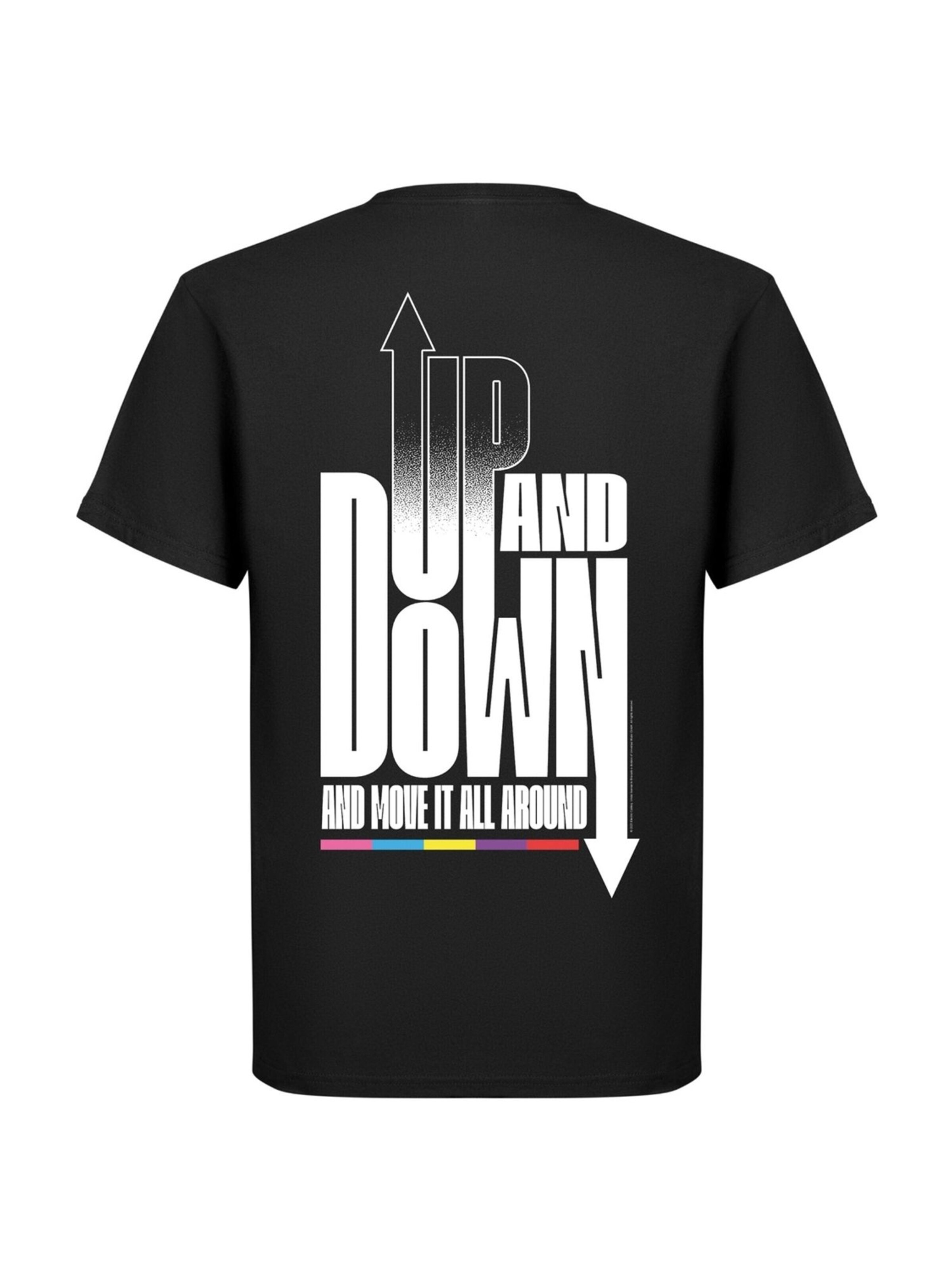 Rockshirts Shirt 'Electric Callboy Up And Down' in Zwart