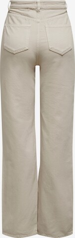 ONLY Wide Leg Farkut värissä beige