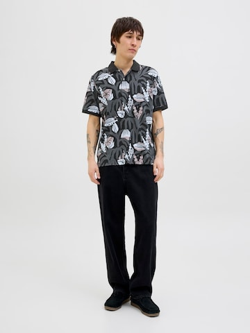 Maglietta 'JORAlmeria' di JACK & JONES in nero