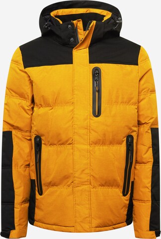 Veste outdoor KILLTEC en jaune : devant