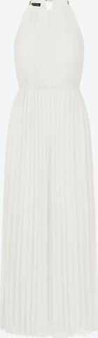 APART Plissee Overall in Weiß: Vorderseite