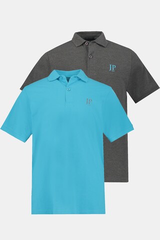 JP1880 JP 1880 Herren große Größen bis 7XL, Poloshirts, 2er-Pack, Piqué, Seitenschlitze, Regular Fit, 704317 in Blau