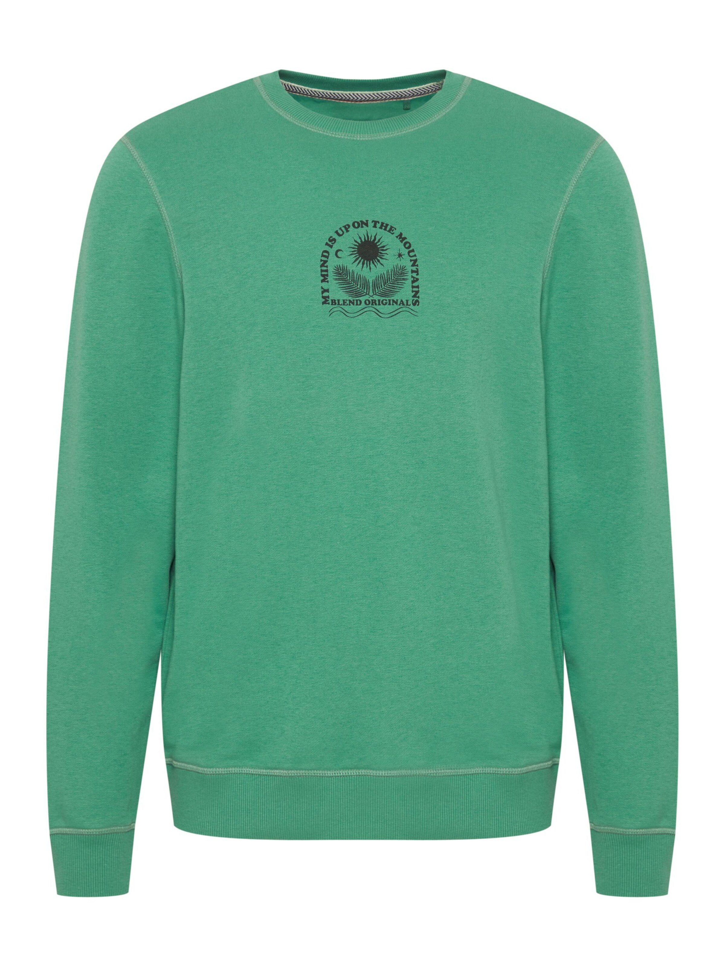 Felpa di BLEND in verde: frontale