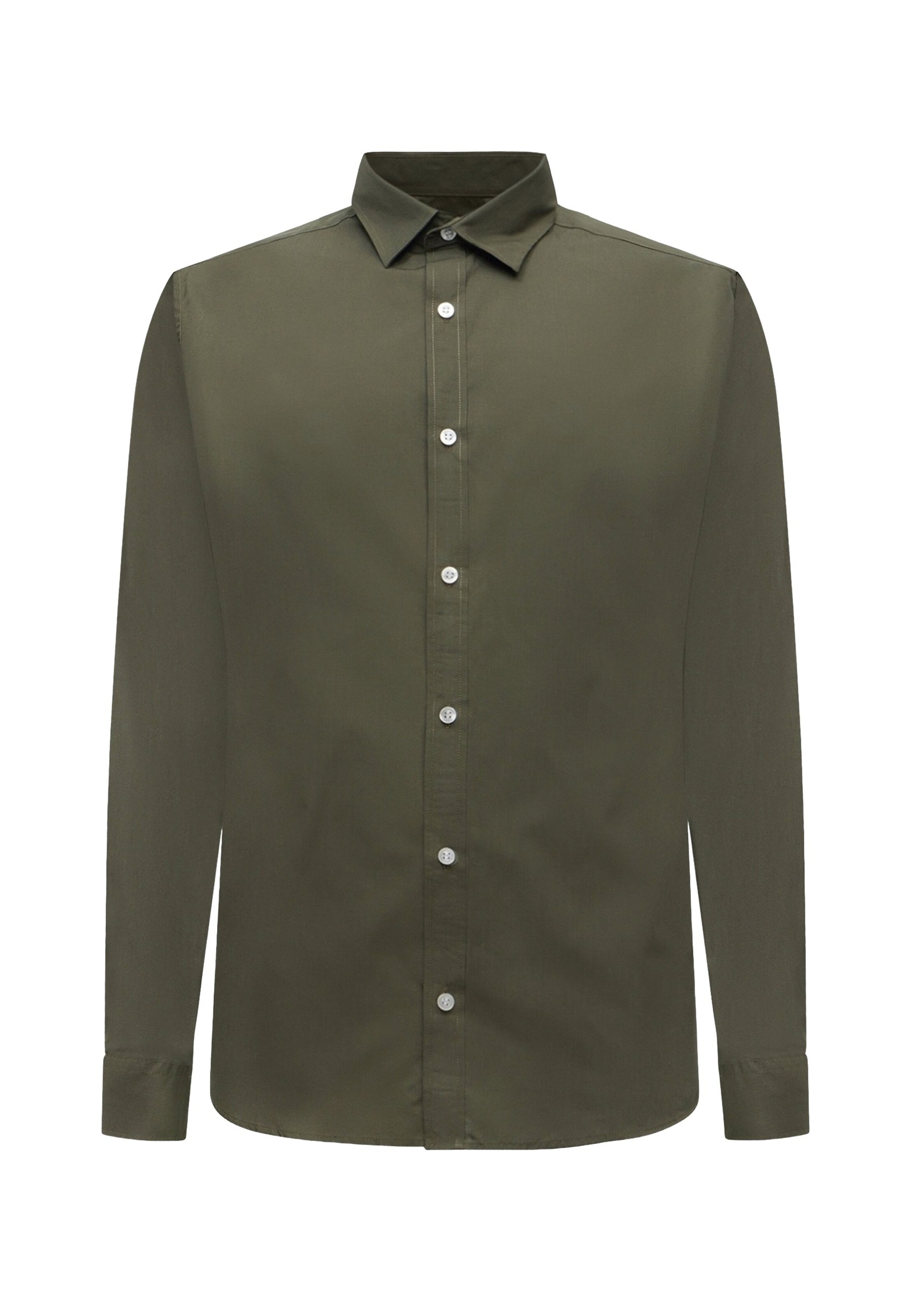 Camicia 'JREBGAVIN' di JJ Rebel in verde: frontale