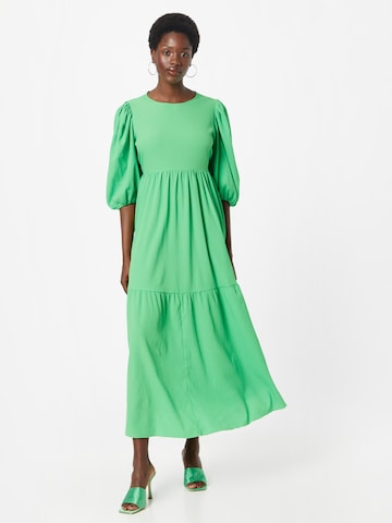 Robe 'Carrie' Notes du Nord en vert : devant