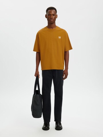 SELECTED Shirt in Brown
