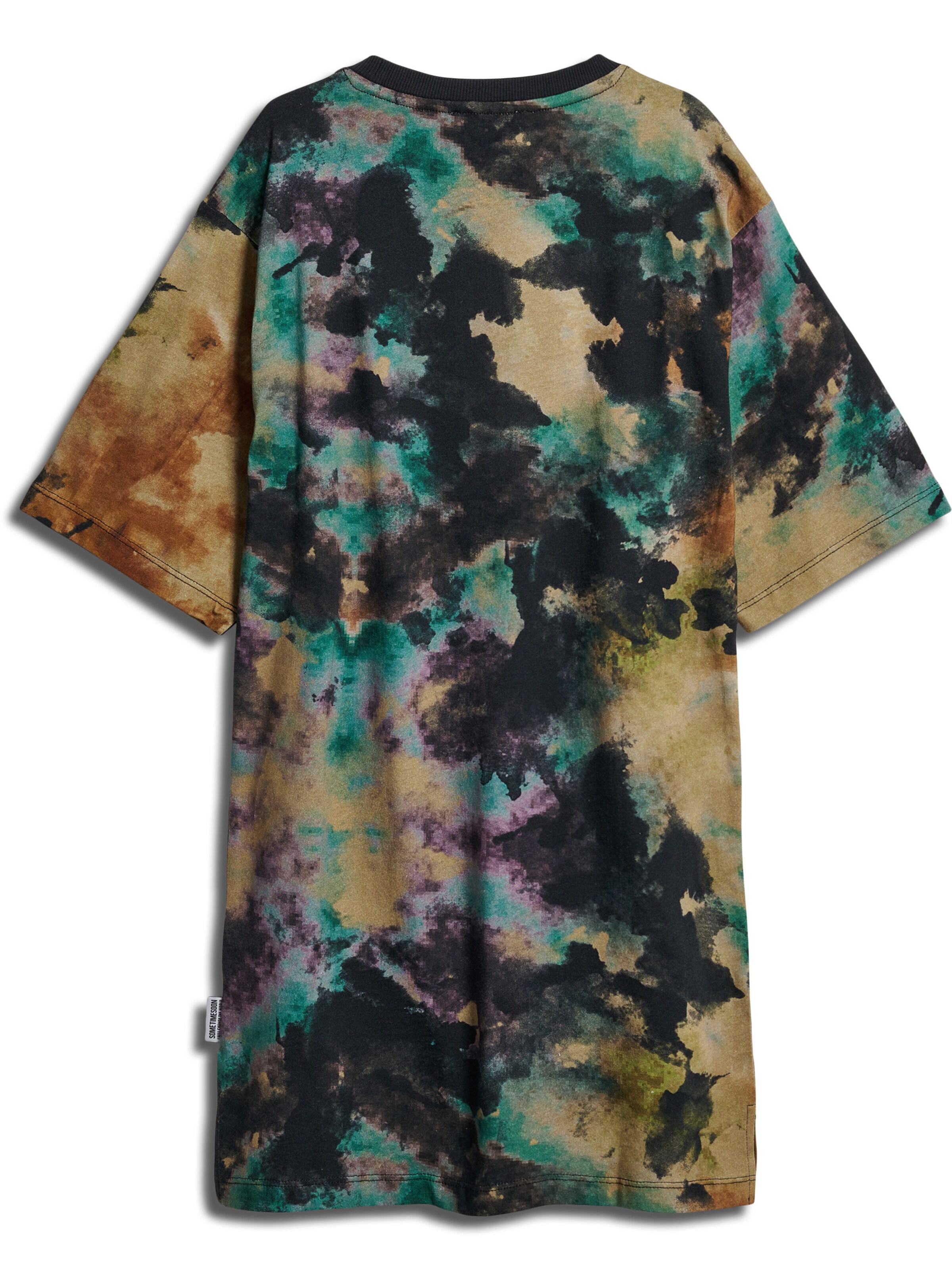 SOMETIME SOON Kjole i blandingsfarvet