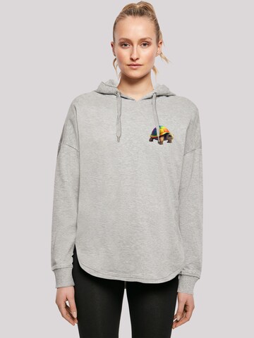 Sweat-shirt F4NT4STIC en gris : devant