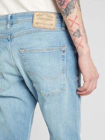 Coupe slim Jean 'GLENN WARD' JACK & JONES en bleu